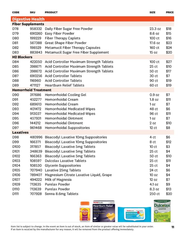 Over-the-Counter (OTC) Catalog - Page 11