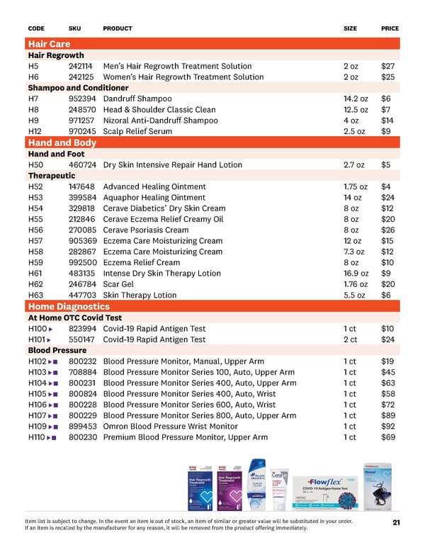 Over-the-Counter (OTC) Catalog - Page 21