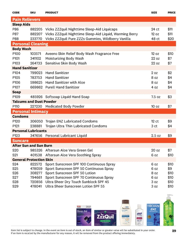 Over-the-Counter (OTC) Catalog - Page 29